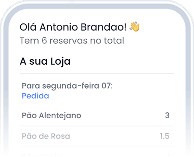 Página pessoal de cliente